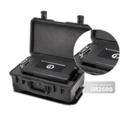 Case Open View with G-SPEED Shuttle XL and Two Drives
