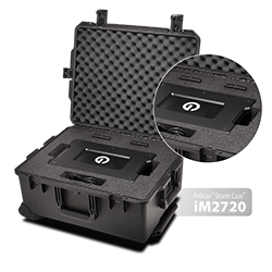 Case Open View with G-SPEED Shuttle XL and Two Drives
