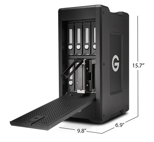 G-SPEED Shuttle XL with ev Series Bay Adapters Specifications