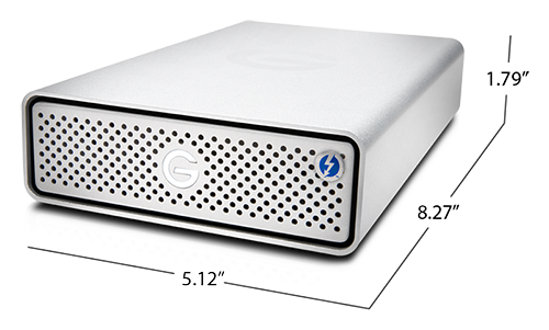 G-DRIVE Thunderbolt 3 Specifications