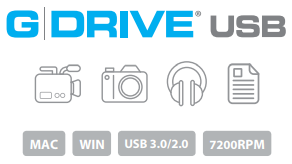 G-DRIVE USB Description