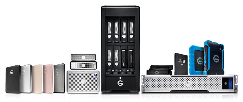 G-Technology Storage Products