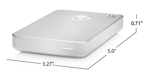 G-DRIVE mobile with Thunderbolt Specifications