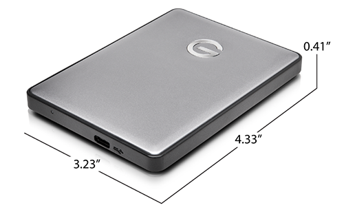 G-DRIVE mobile USB-C Specifications