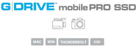 G-DRIVE Mobile Pro SSD Description