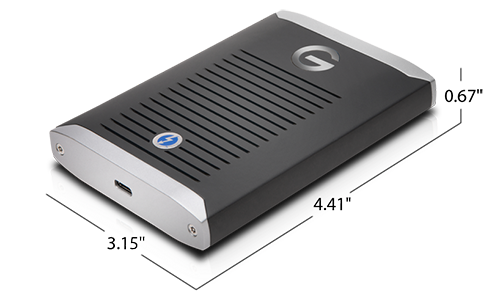 G-DRIVE mobile Pro SSD Specifications