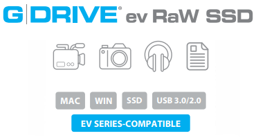 G-DRIVE ev RaW SSD Description