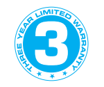 3-Year Limited Warranty